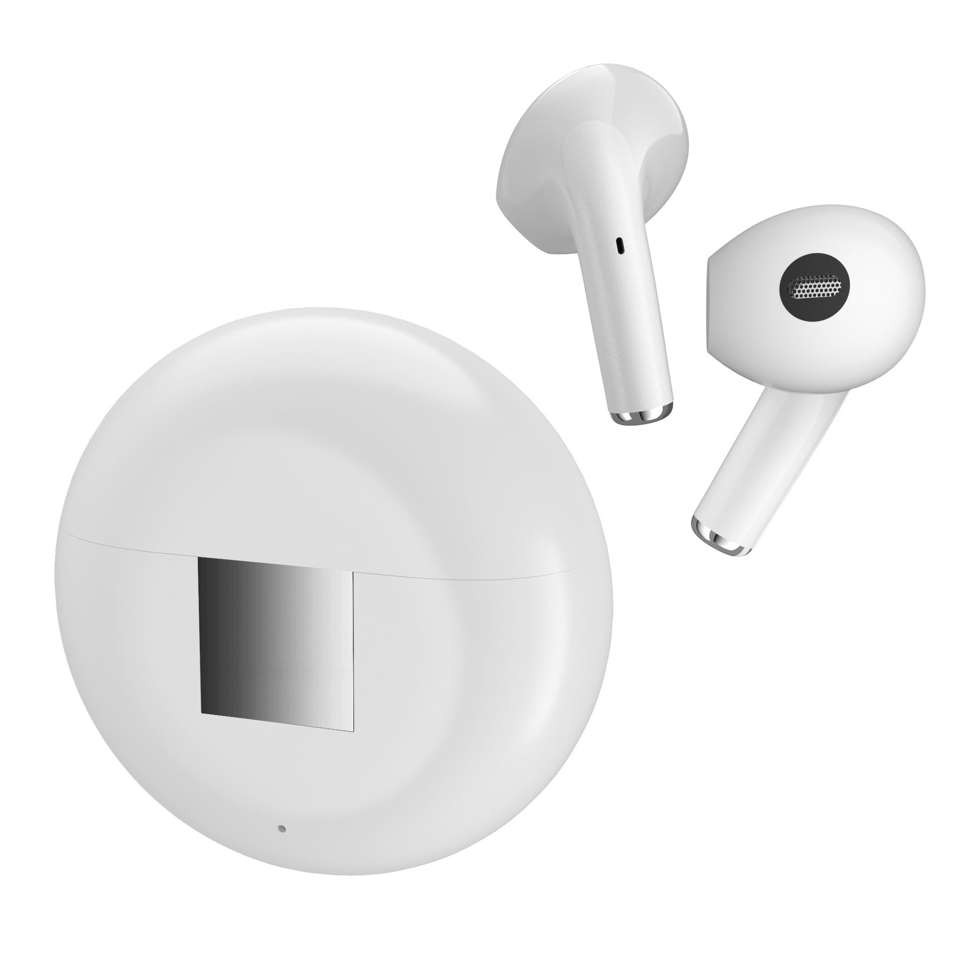 JMT-354442 Wireless Semi-in-Ear Bluetooth Headset with Noise Reduction and 24-Hour Battery Life