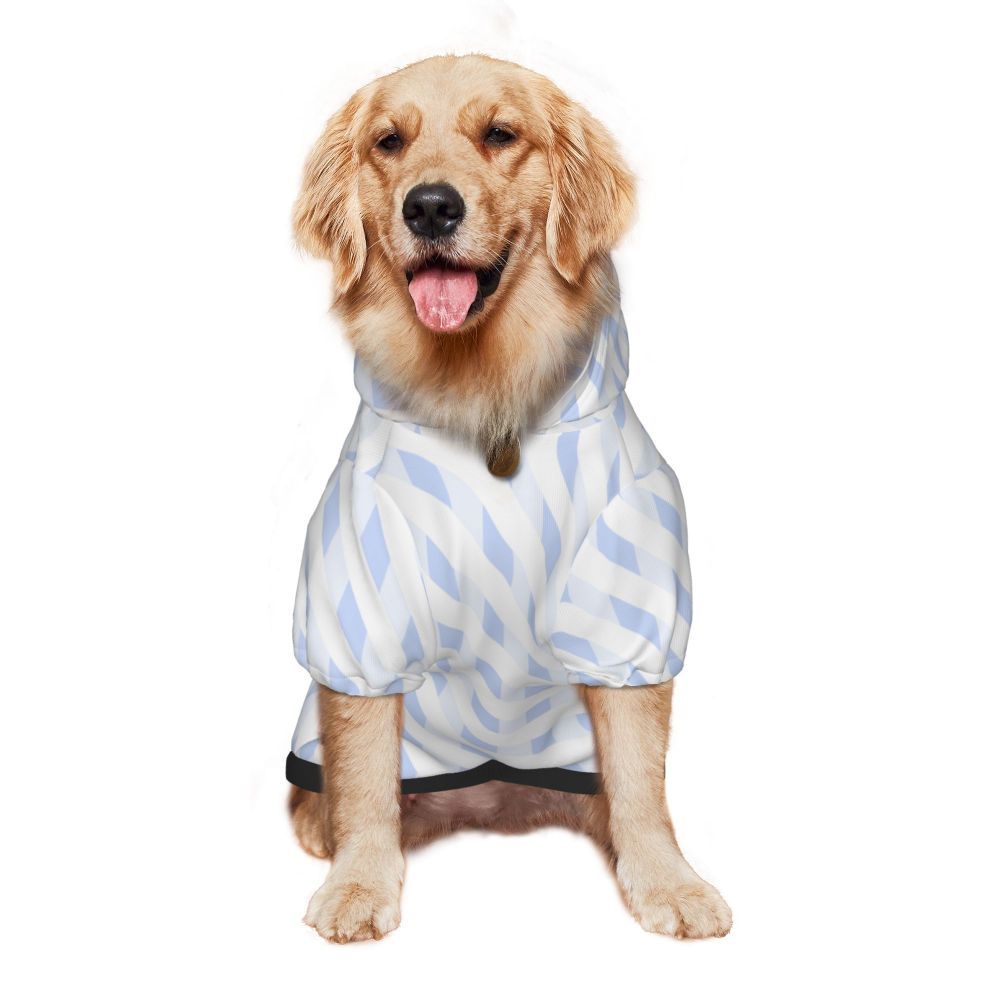 JMT-354698 Comfortable Hooded Pet Sweatshirt for Medium and Large Dogs - Soft Polyester, Trendy Design, Year-Round Wear