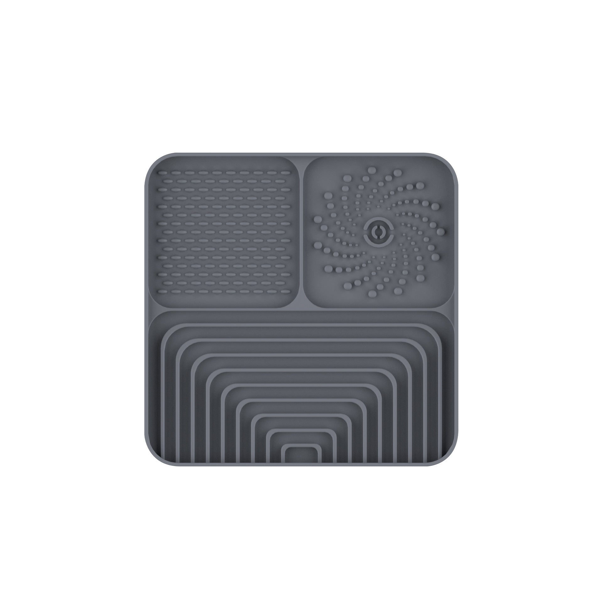 JMT-354954 Silicone Slow Feeder Mat for Dogs and Cats - Anti-Choking Licking Pad with Suction Cup