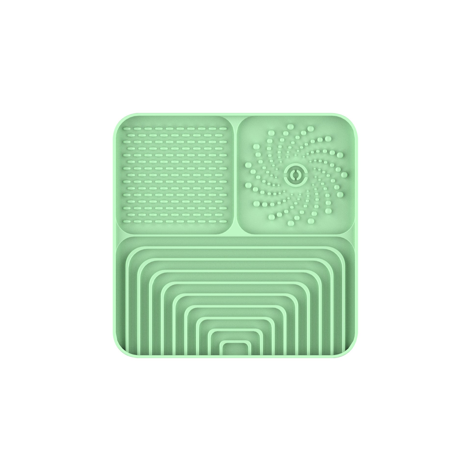 JMT-354954 Silicone Slow Feeder Mat for Dogs and Cats - Anti-Choking Licking Pad with Suction Cup