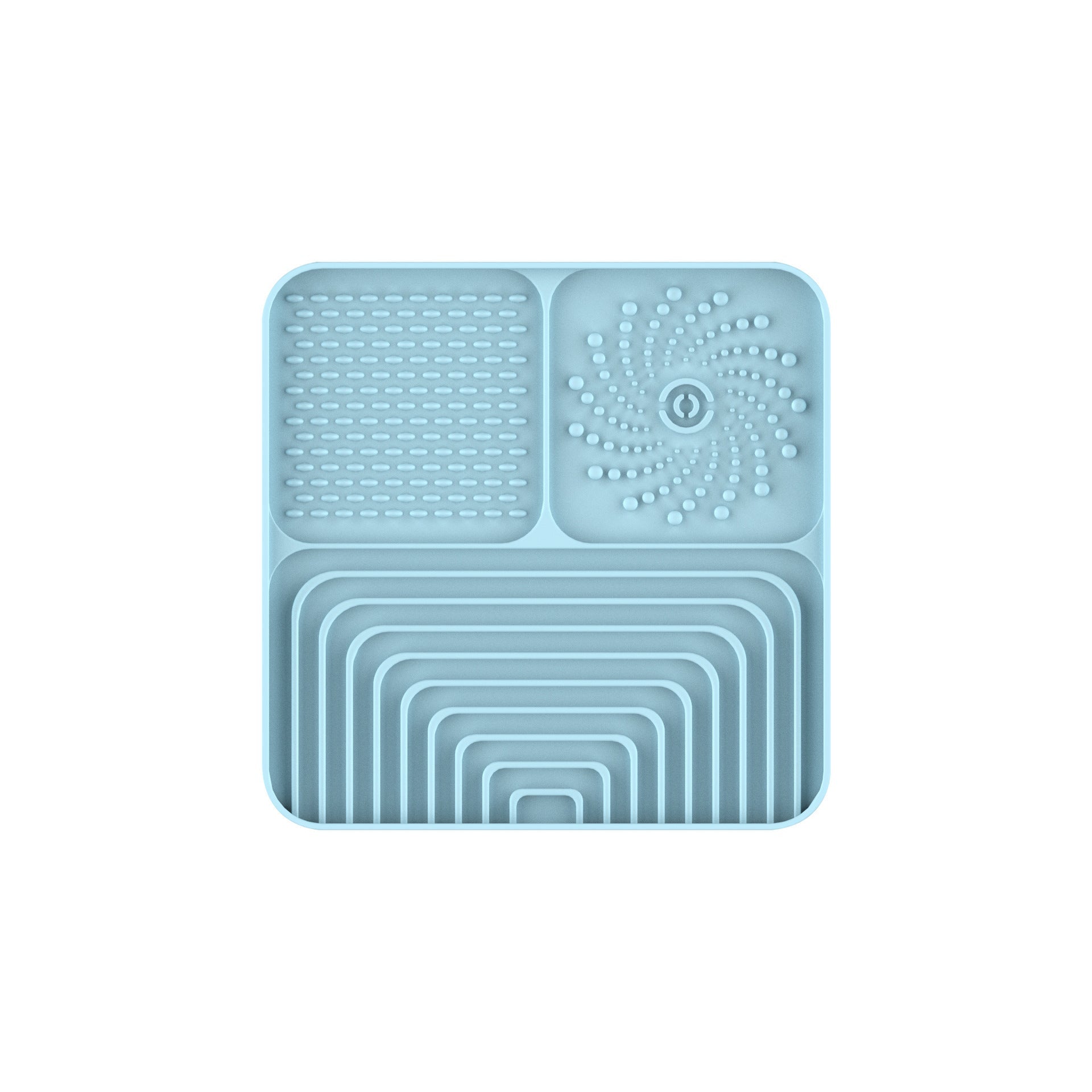 JMT-354954 Silicone Slow Feeder Mat for Dogs and Cats - Anti-Choking Licking Pad with Suction Cup