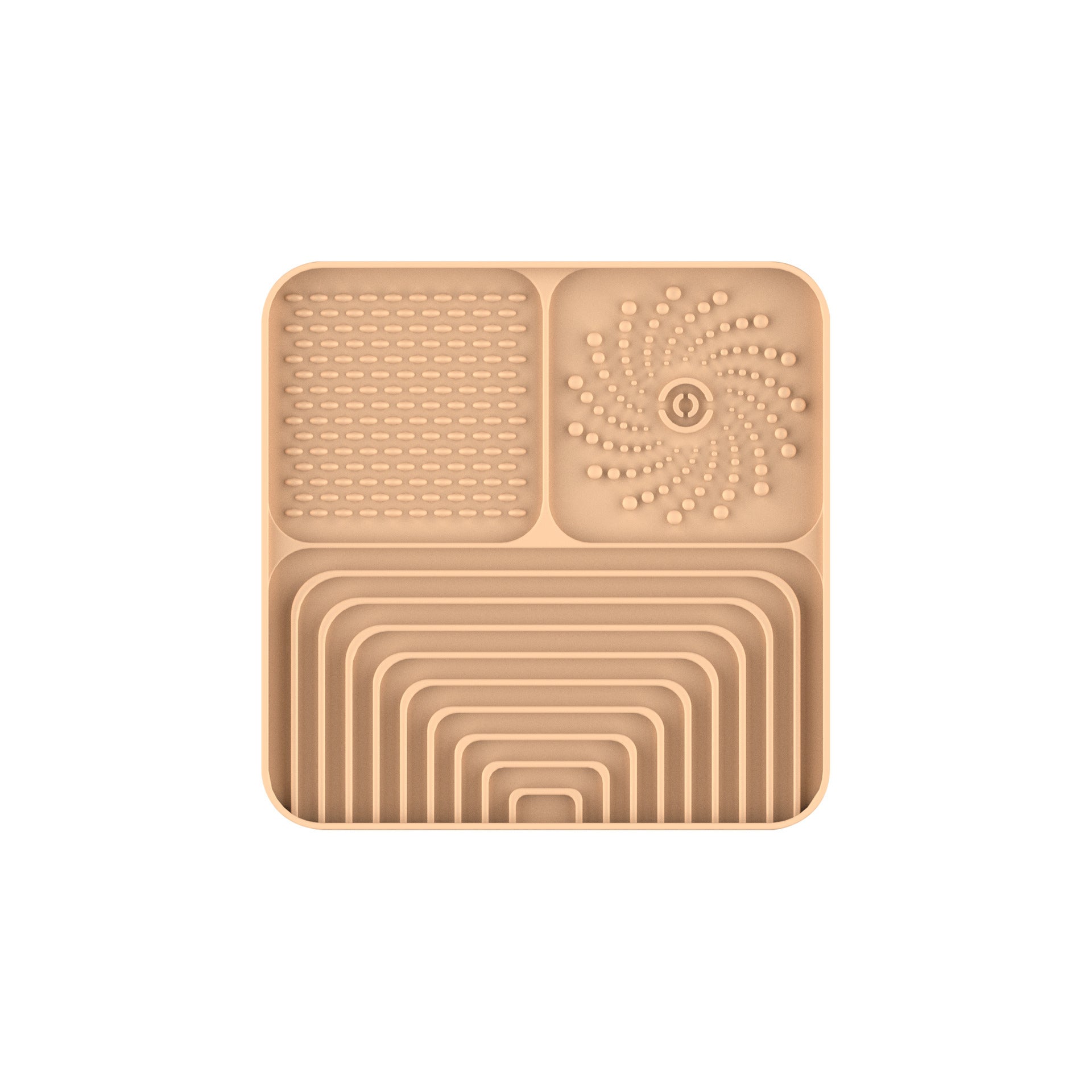 JMT-354954 Silicone Slow Feeder Mat for Dogs and Cats - Anti-Choking Licking Pad with Suction Cup