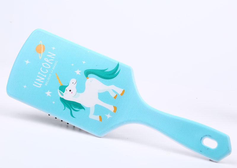 JMT-355082 Airbag Massage Comb with Cartoon Design, Plastic Material, Size 15-20CM