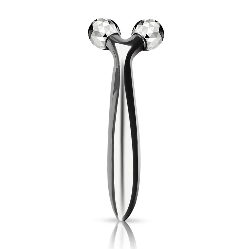 JMT-355338 Y Roller Mini 3D Face-Lifting Massager - Available in Gold and Purple