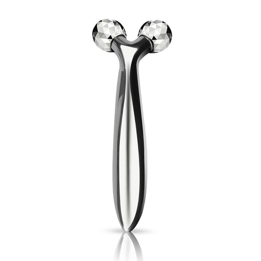 JMT-355338 Y Roller Mini 3D Face-Lifting Massager - Available in Gold and Purple