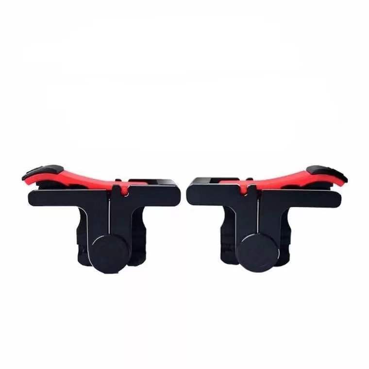 JMT-355402 Dual Auxiliary Gamepad Buttons for Mobile Devices - Compatible with Smartphones, ABS and Metal Construction, Lightweight and Durable