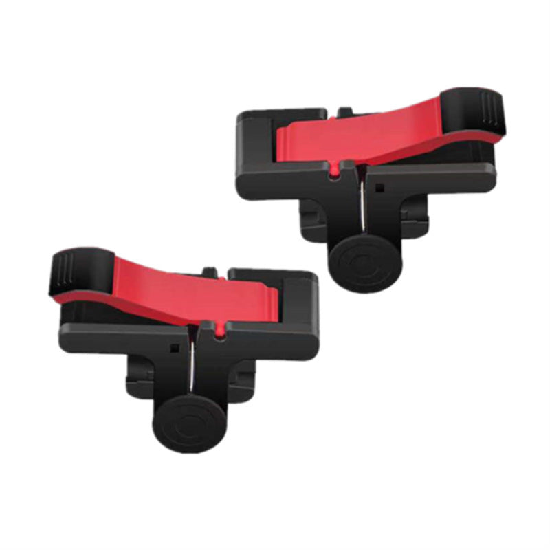 JMT-355402 Dual Auxiliary Gamepad Buttons for Mobile Devices - Compatible with Smartphones, ABS and Metal Construction, Lightweight and Durable