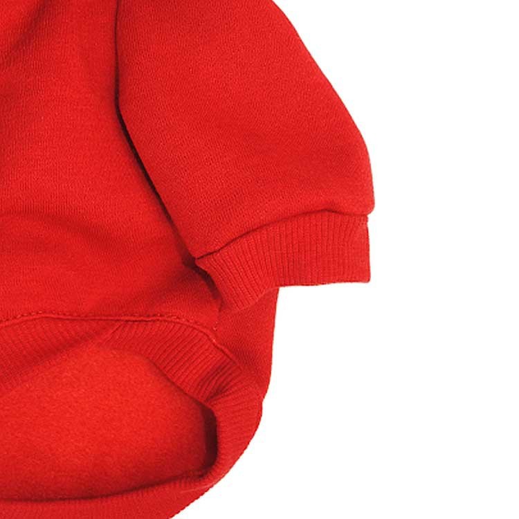 JMT-355722 Scary Skull Fleece Hooded Pet Tee - Black, Red, Green, XS to L