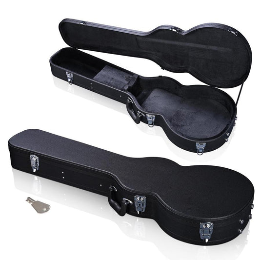 JMT-355978 Hard Plywood Folk Guitar Case Wrapped in Durable PU Leather