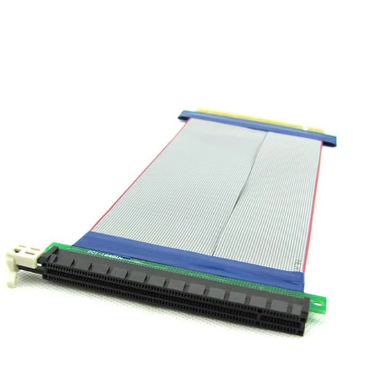 JMT-356106 PCI-E 16X Graphics Card Extension Cable, 19cm Flexible Flat Cable for HTPC and Small Chassis