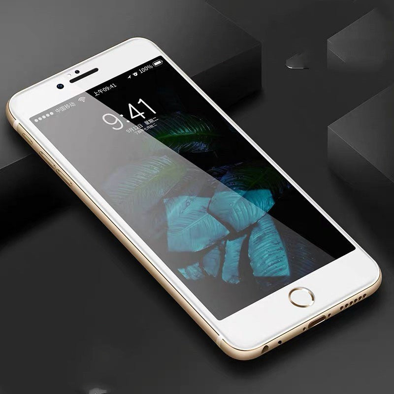 JMT-356106 Tempered Glass Screen Protector for iPhone 6/6s/7/8/6 Plus/7 Plus/8 Plus - Full Coverage, Anti-Fingerprint, HD Clarity