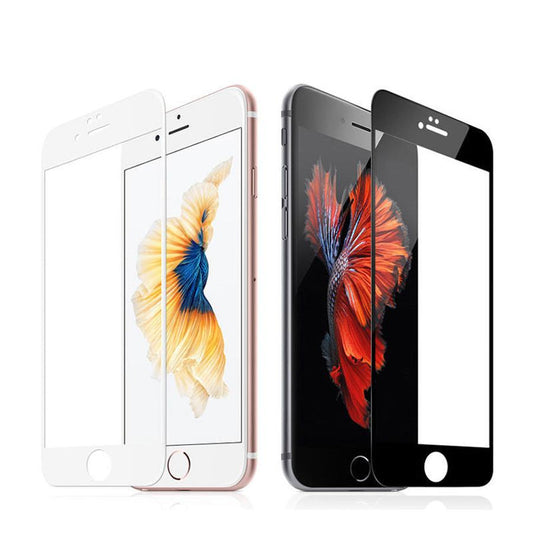 JMT-356106 Tempered Glass Screen Protector for iPhone 6/6s/7/8/6 Plus/7 Plus/8 Plus - Full Coverage, Anti-Fingerprint, HD Clarity