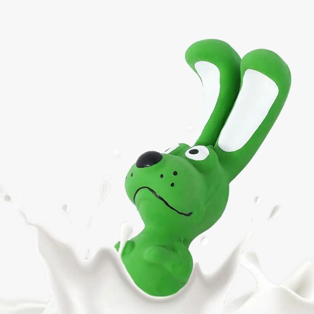 JMT-356234 Soft Interactive Hippo Squeaky Latex Dog Chew Toy with Crinkle Sound for Indoor Play