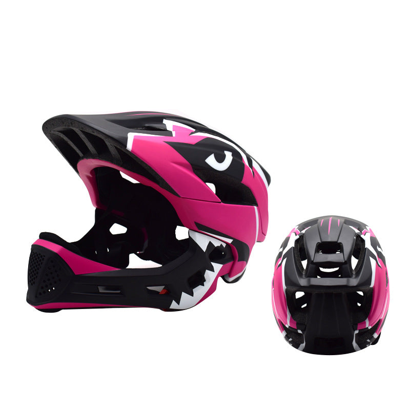 JMT-356298 Children's Full Face Helmet for Balance Bikes and Scooters – Protective Gear for Safe Riding