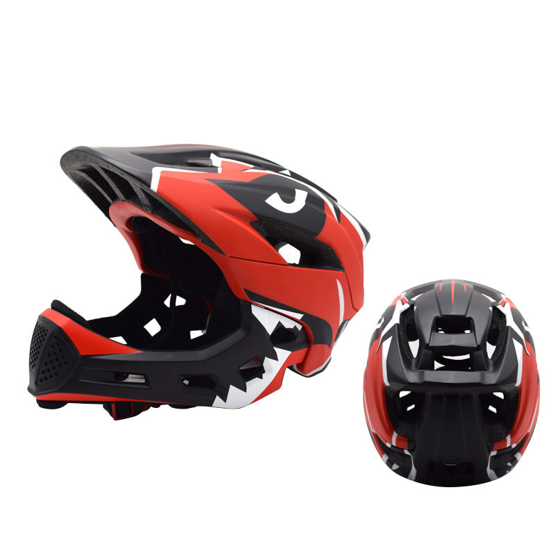 JMT-356298 Children's Full Face Helmet for Balance Bikes and Scooters – Protective Gear for Safe Riding