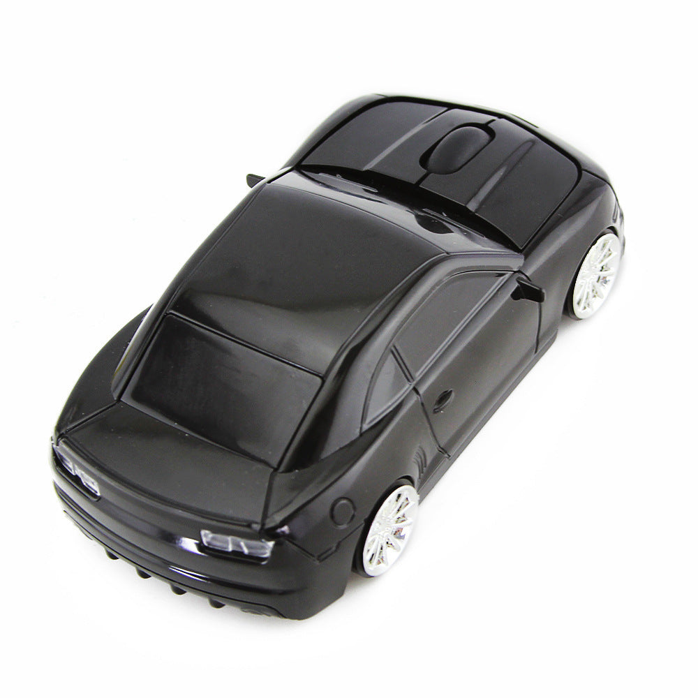 JMT-356554 Wireless Optical Car-Shaped Mouse with 1600 DPI Resolution, 2.4GHz Frequency, Compatible with Laptops - Available in Multiple Colors