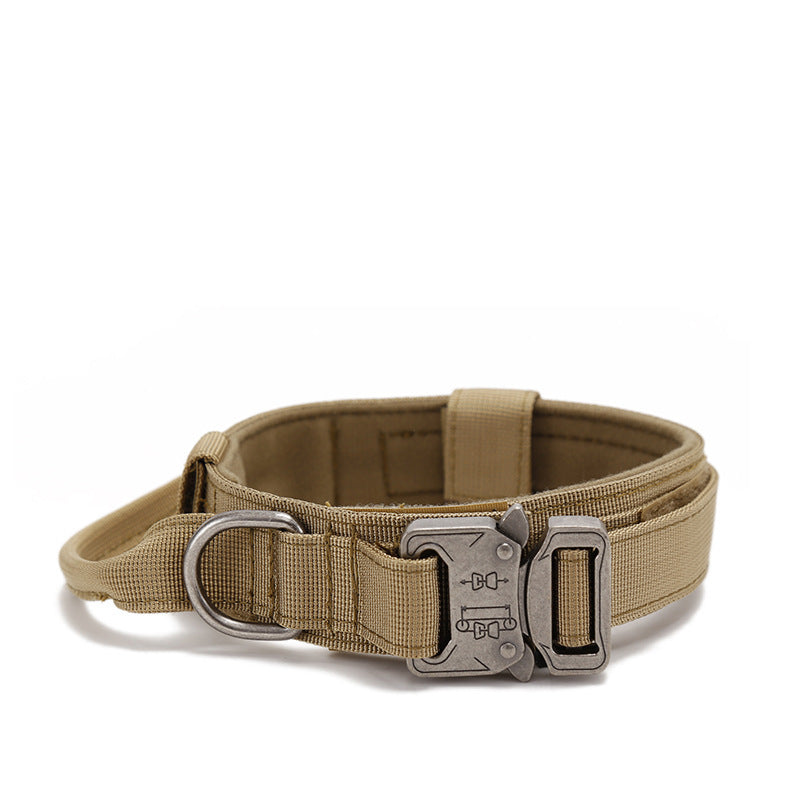 JMT-356746 Nylon Wear-Resistant Tactical Dog Collar for Medium and Large Dogs - Adjustable and Durable