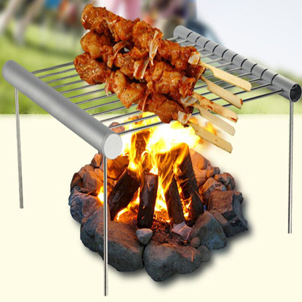 JMT-356938 Portable Mini Barbecue Stand with Retractable Design for Family Outdoor Dining