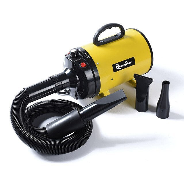 JMT-357066 High-Power Pet Water Blowing Machine for Quick Drying Dogs and Cats - Adjustable Speed and Temperature Options