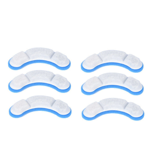 JMT-357258 Advanced Water Purification Filter for Pet Drinking Fountain - High-Density Activated Carbon & Microporous Filtration, Pack of 6