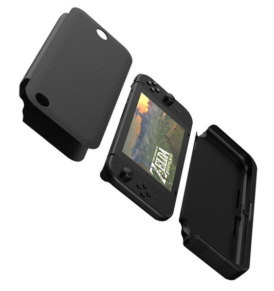 JMT-357258 Leather Protective Charging Case for NS Console with Type-C Input and 10,000 mAh Capacity