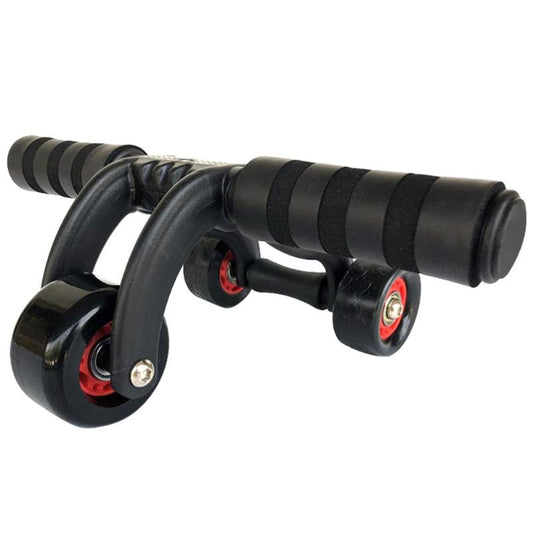 JMT-357322 Three-Wheel Abdominal Roller for Core Strength and Toning