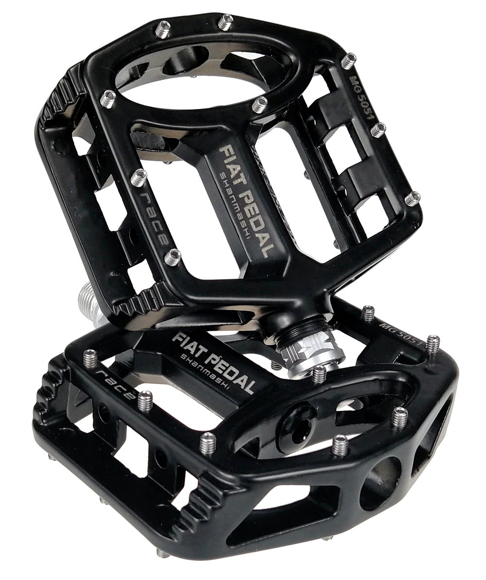 JMT-357450 Lightweight Magnesium Alloy Mountain Bike Flat Pedals for Enhanced Performance