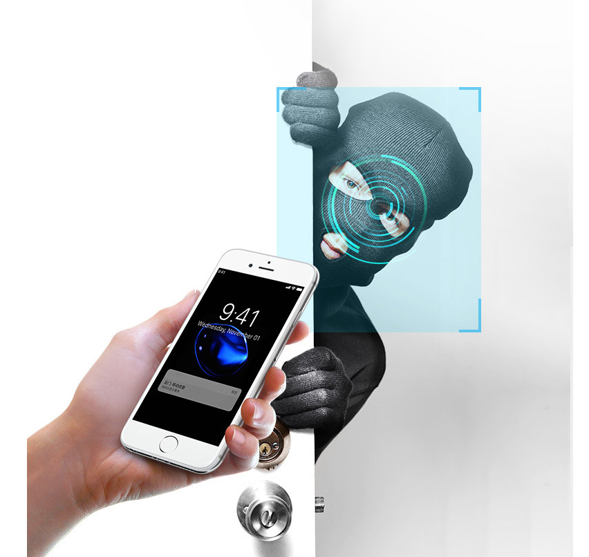 JMT-357578 Wireless WiFi Security Camera with Mobile Remote Access for Home Monitoring