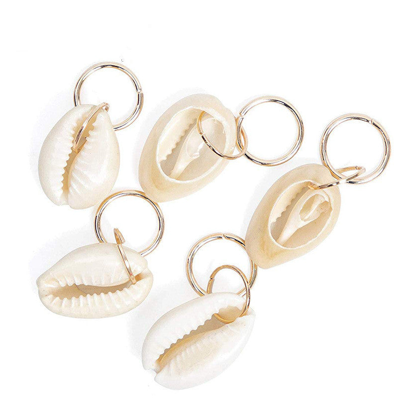 JMT-357770 Casual Metal Round Buckle Hair Loop for Dirty Braid Styles in Gold and Silver