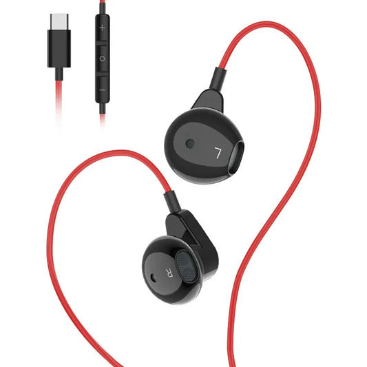 JMT-357898 Type-C Stereo Wired Earphones with Microphone for iPhone 15 Pro Max and Android Devices