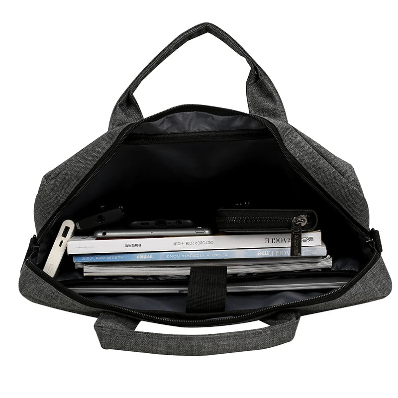 JMT-357962 Colorful Waterproof Nylon Laptop Briefcase with Shockproof Padding and Customized Logo Options