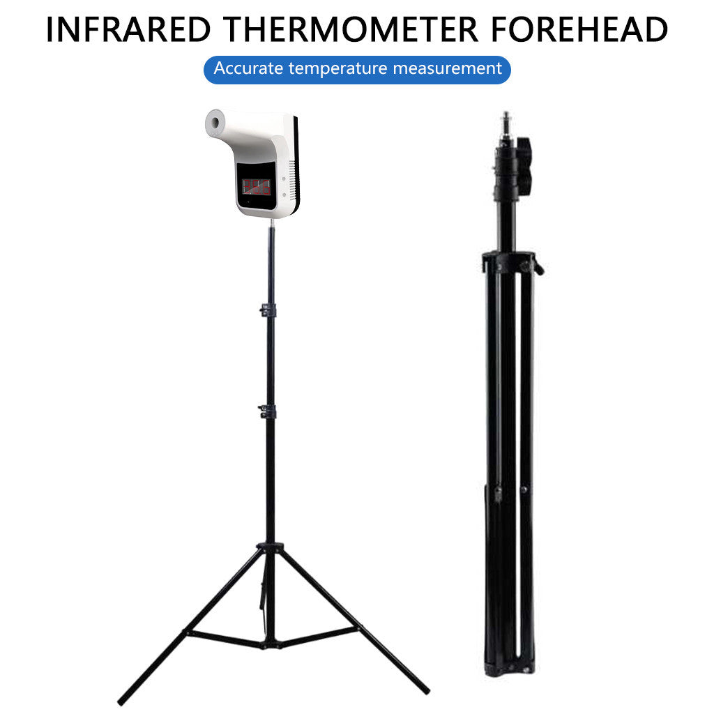 JMT-358090 Aluminum Portable Floor Tripod for iPhone - Adjustable Height 56-160cm, 2kg Load Capacity