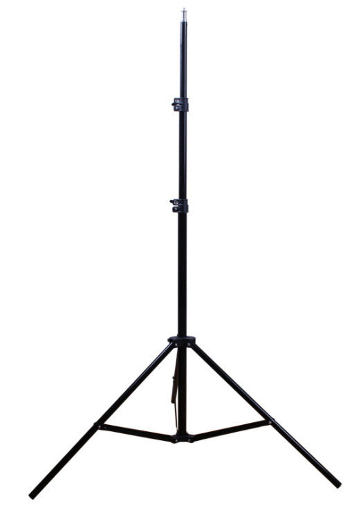 JMT-358090 Aluminum Portable Floor Tripod for iPhone - Adjustable Height 56-160cm, 2kg Load Capacity
