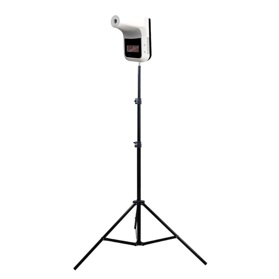 JMT-358090 Aluminum Portable Floor Tripod for iPhone - Adjustable Height 56-160cm, 2kg Load Capacity