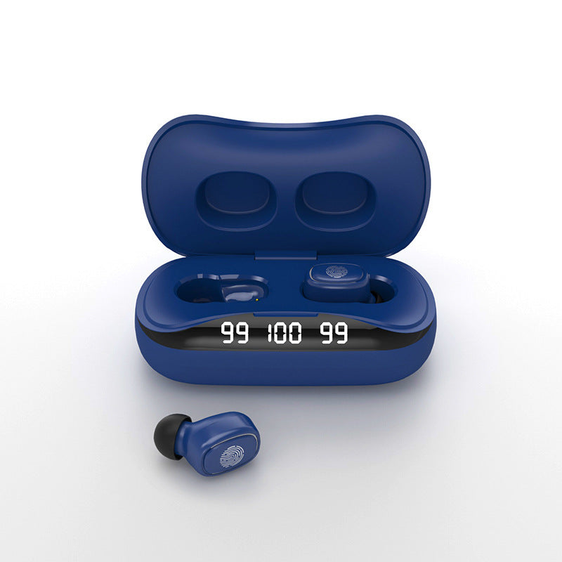 JMT-358218 Bluetooth Wireless Headset with Touch Control and Digital Display - TWS Stereo Earbuds for Sports and Everyday Use