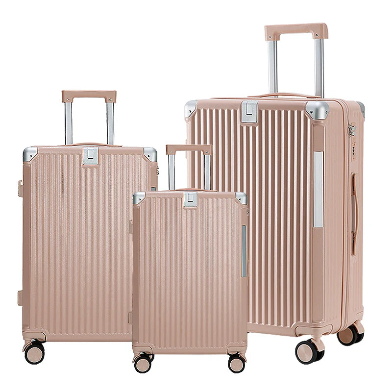 JMT-358282 Travel Luggage Set - 3 Piece Soft Shell Suitcase Collection with Carry-On Bag