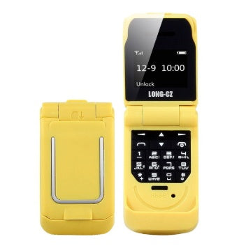 JMT-358410 Compact Mini Flip Phone - Small Screen under 4 Inches, Universal GSM with No Camera, Available in Various Colors