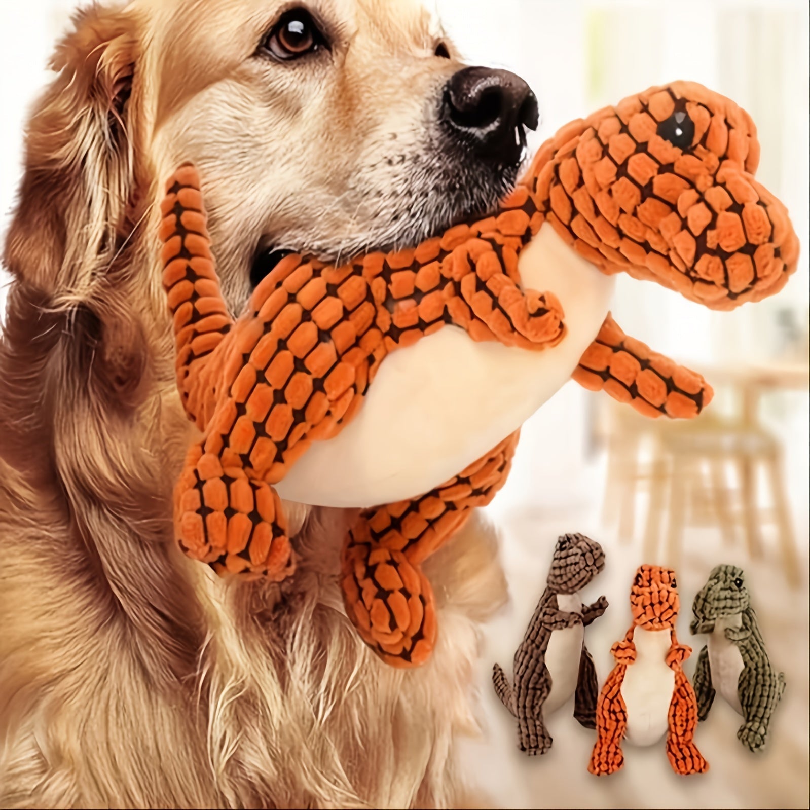 JMT-359370 Durable Sound-Activated Dog Toy for Boredom Relief and Training for Small and Large Dogs