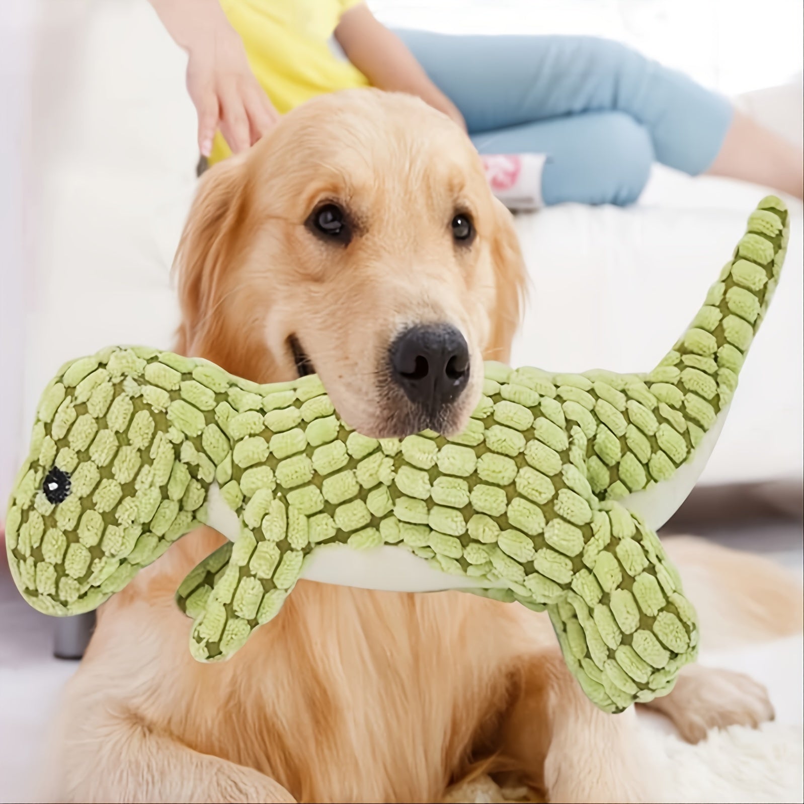 JMT-359370 Durable Sound-Activated Dog Toy for Boredom Relief and Training for Small and Large Dogs