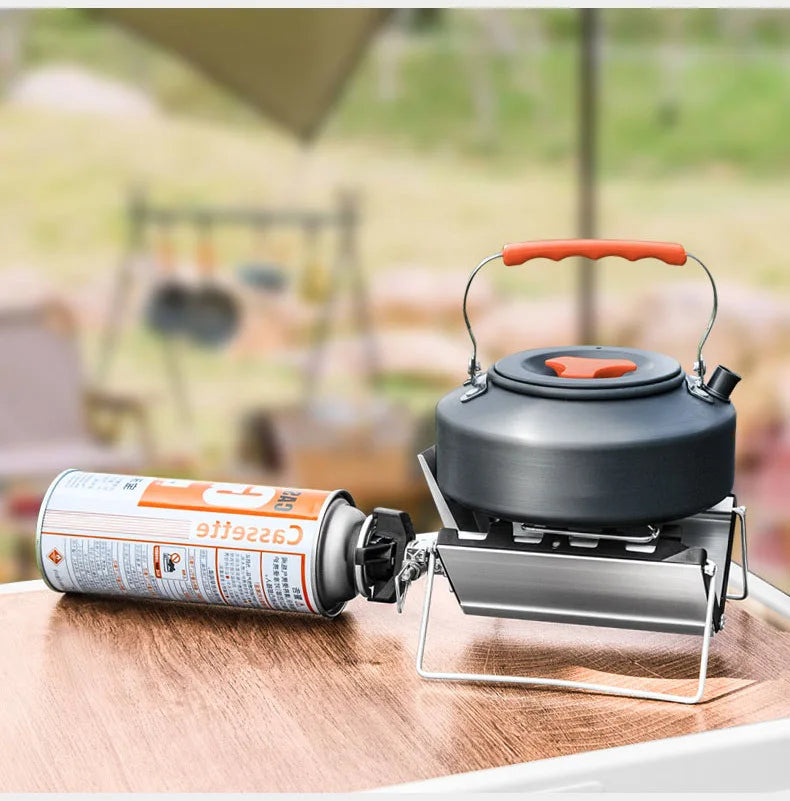 JMT-359434 Foldable Windproof Camping Gas Stove for Outdoor Picnic and Travel, Model BGL036