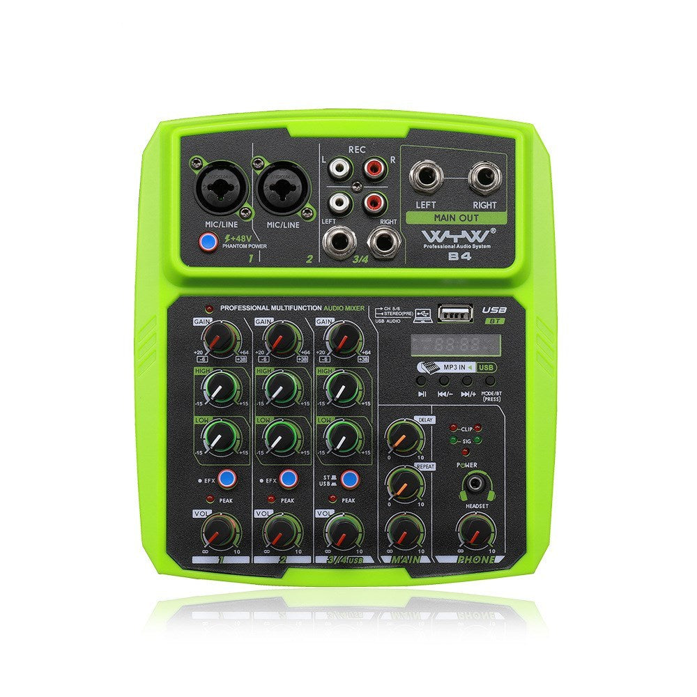 JMT-359562 Audio Reverb Processor with USB Interface, Mixer, Power Adapter, and Accessories