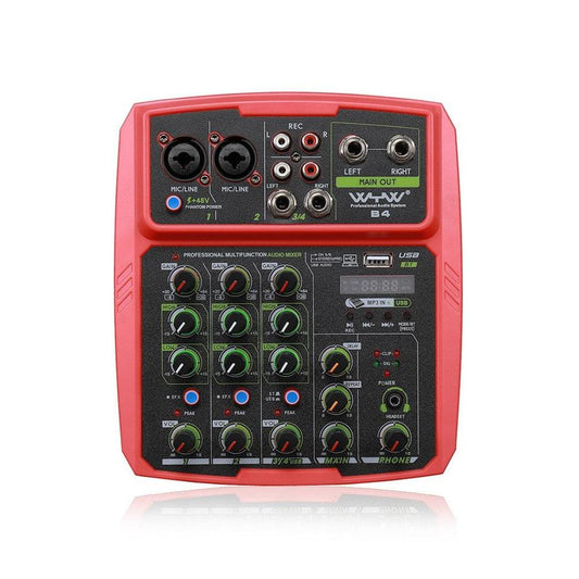 JMT-359562 Audio Reverb Processor with USB Interface, Mixer, Power Adapter, and Accessories