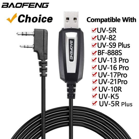 JMT-359562 Baofeng USB Programming Cable for Model 5R and 888S