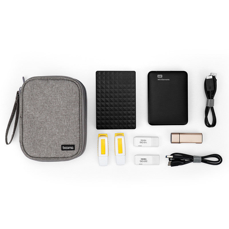 JMT-359882 2.5-Inch Oxford Cloth Protective Cover for Portable Hard Drive Storage