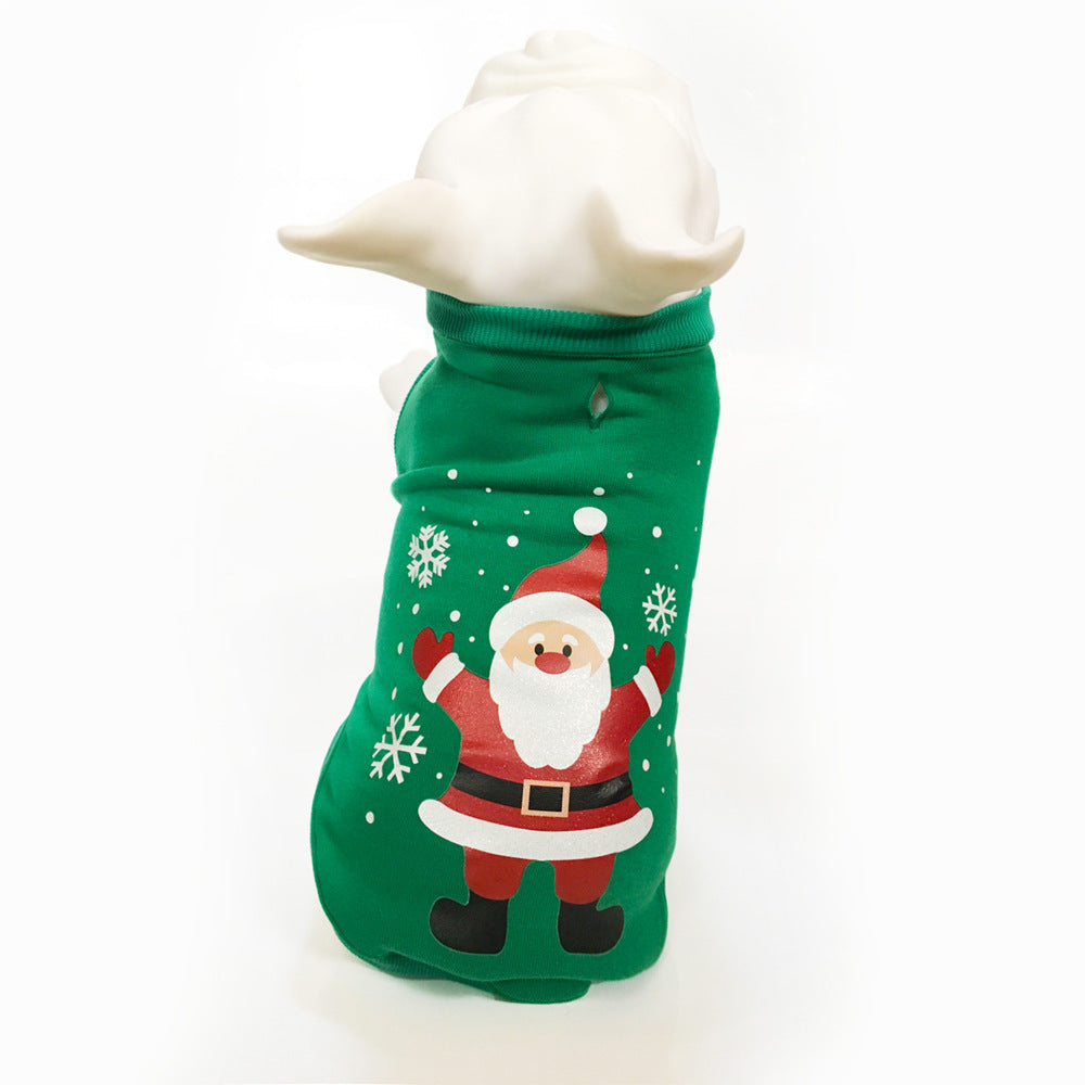 JMT-360010 Cozy Cotton Christmas Dog Clothes for Autumn and Winter - Multiple Styles Available
