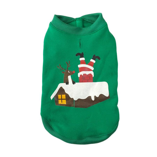 JMT-360010 Cozy Cotton Christmas Dog Clothes for Autumn and Winter - Multiple Styles Available