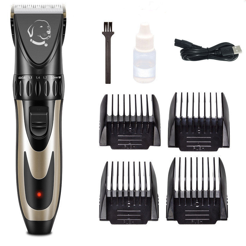 JMT-360778 Ceramic Blade Electric Pet Shaver with USB Charging and 150 Minutes Usage Time