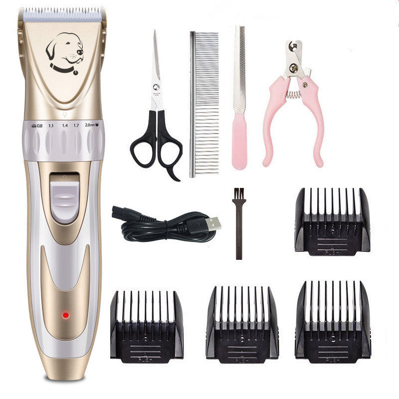 JMT-360778 Ceramic Blade Electric Pet Shaver with USB Charging and 150 Minutes Usage Time
