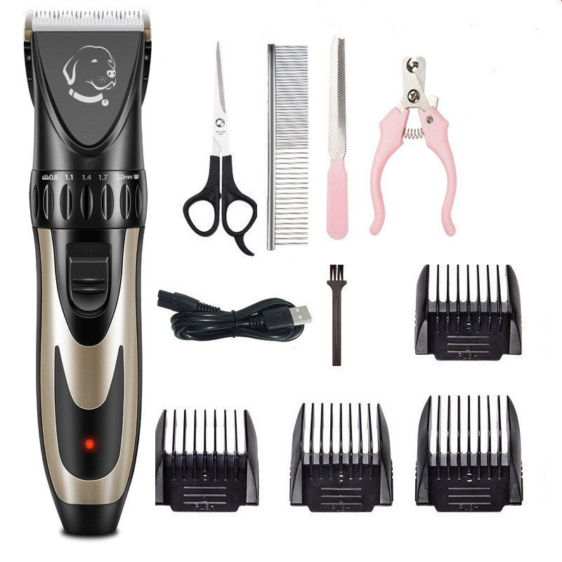 JMT-360778 Ceramic Blade Electric Pet Shaver with USB Charging and 150 Minutes Usage Time