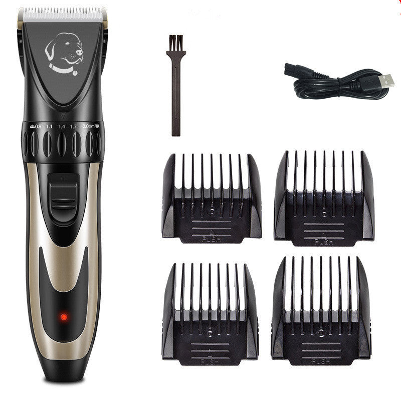 JMT-360778 Ceramic Blade Electric Pet Shaver with USB Charging and 150 Minutes Usage Time